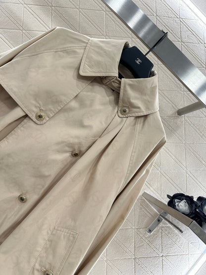 25fw Short trench coat