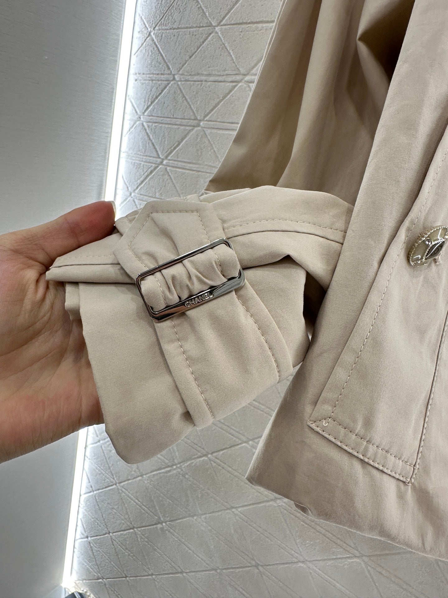 25fw Short trench coat