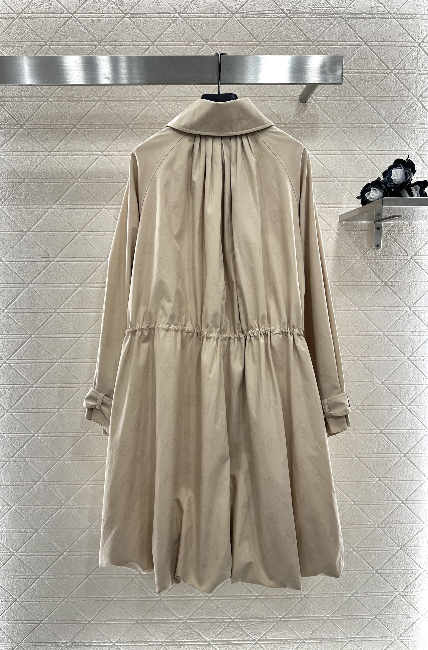 25fw Long trench coat
