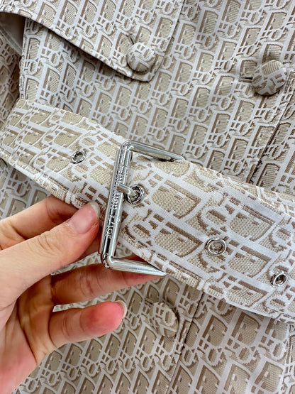 25fw Cape double breasted windbreaker