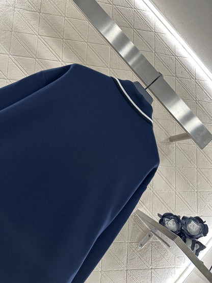 25 Zipper lapel casual jacket