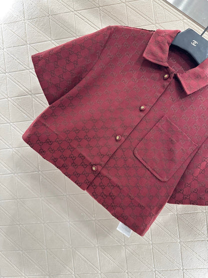 25 Short-sleeved jacket + shorts set