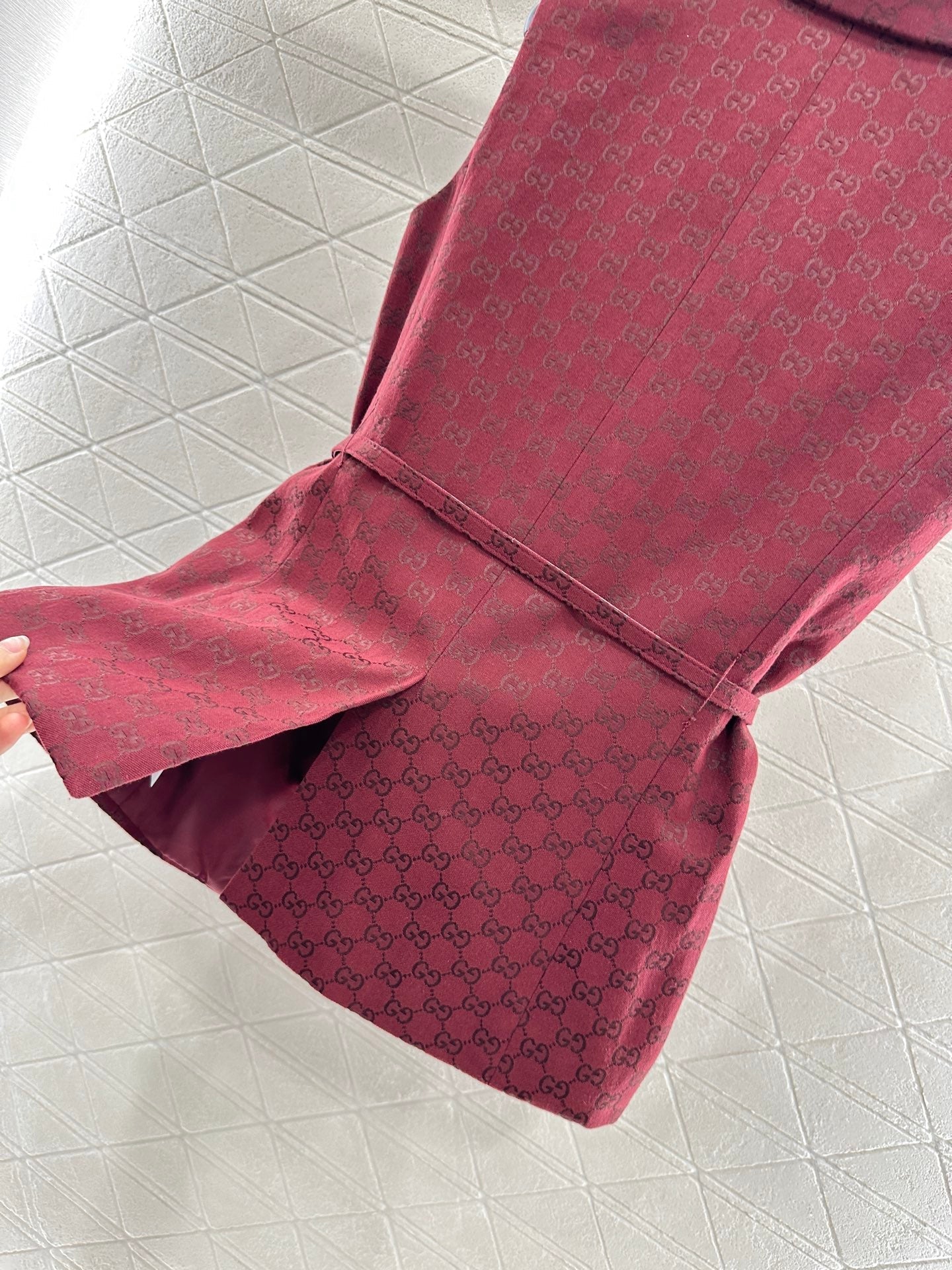 25 Belt vest shorts set