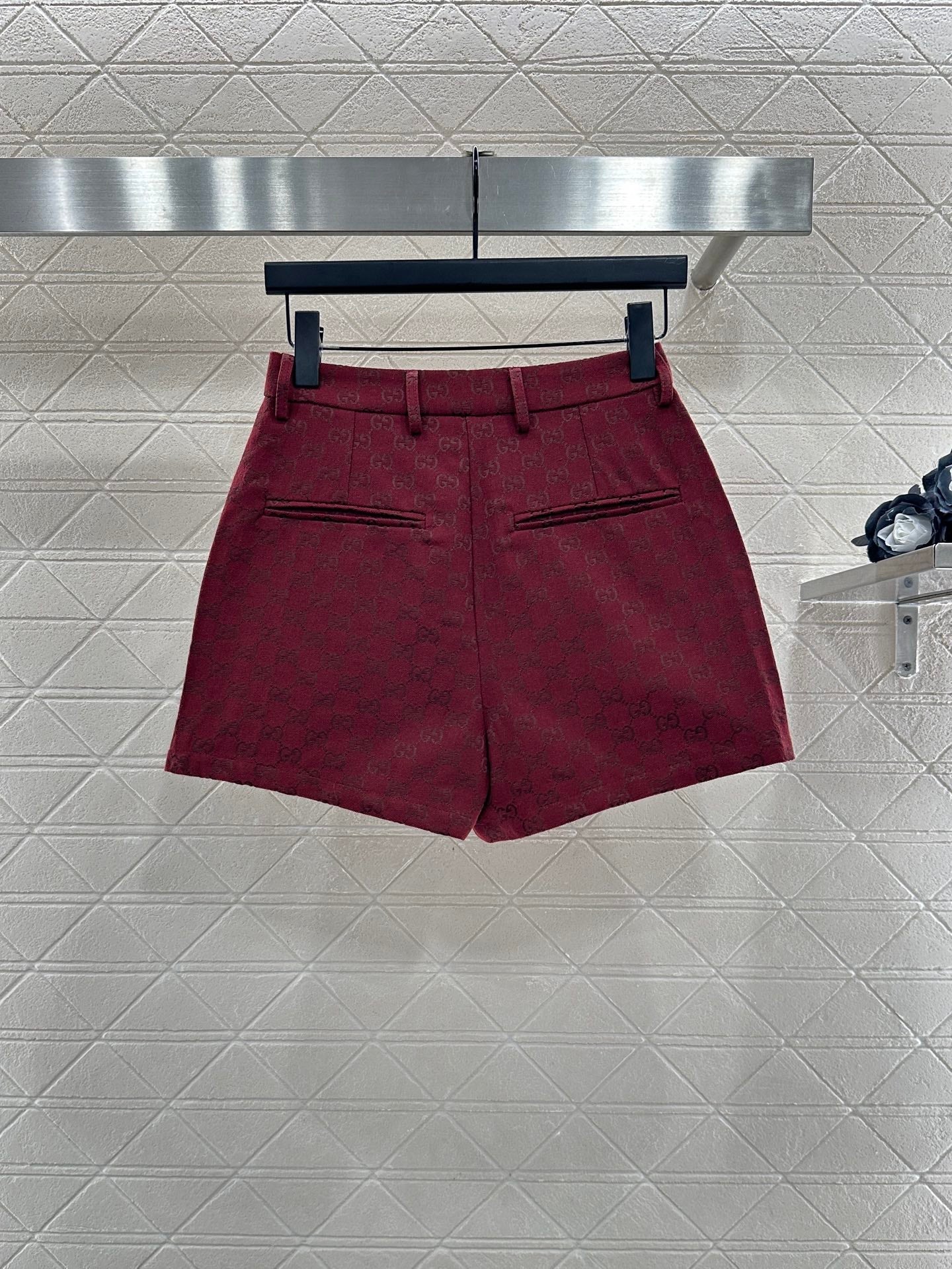 25 Belt vest shorts set