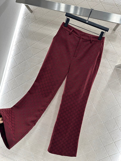 25 Double-breasted suit trousers