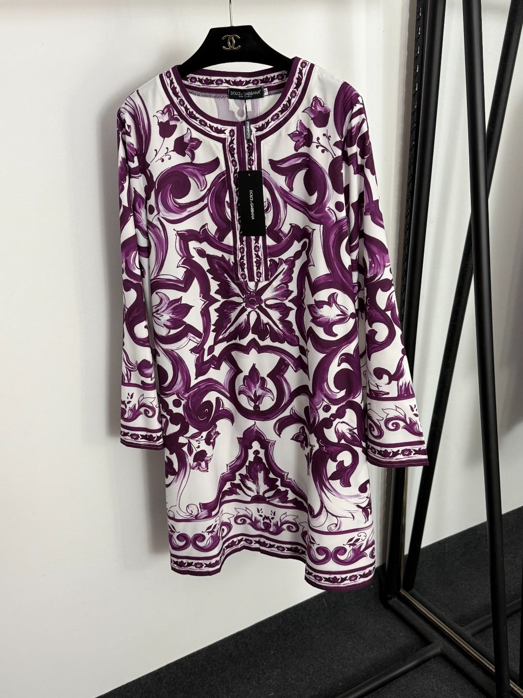 25 new printed straight dress