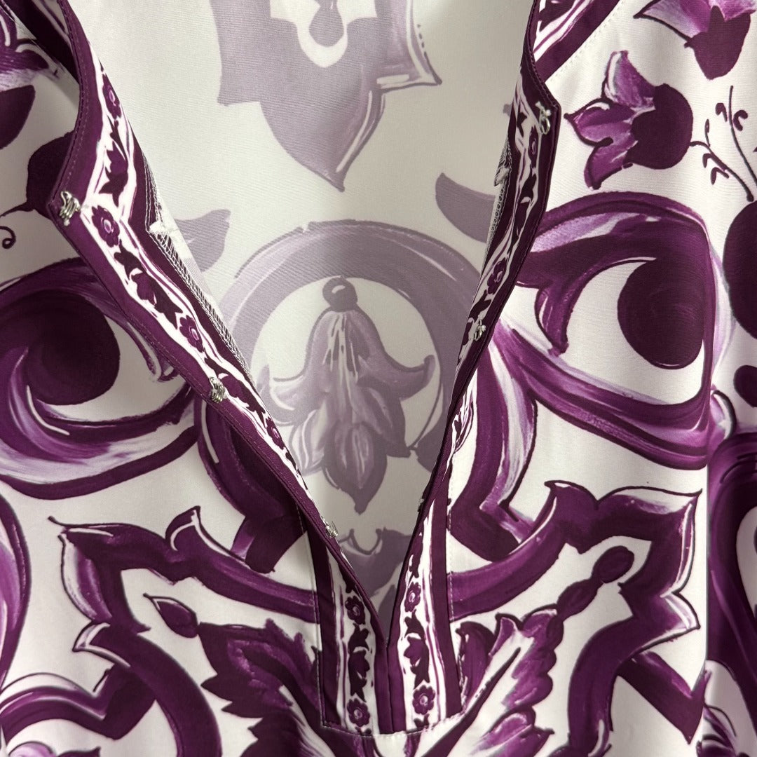 25 new printed straight dress