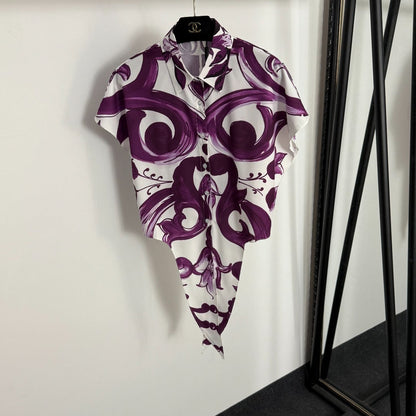 25 new printed tie shirt