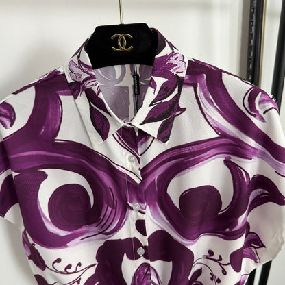 25 new printed tie shirt