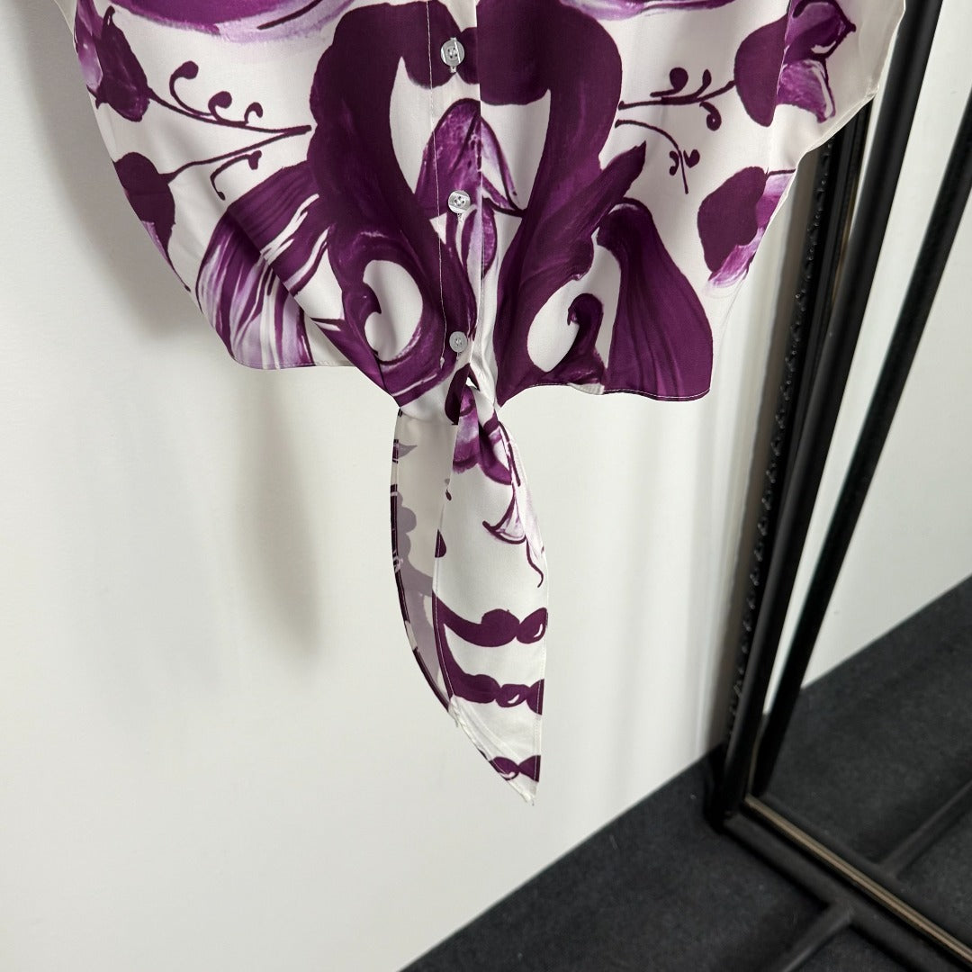 25 new printed tie shirt