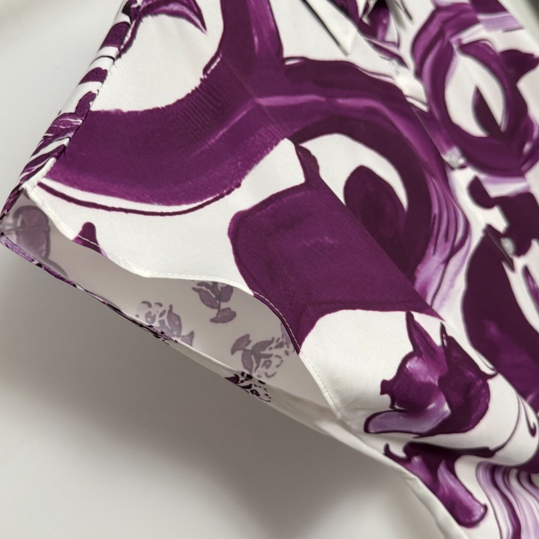 25 new printed tie shirt