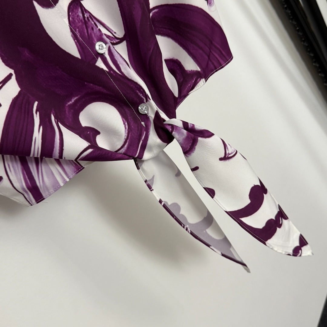 25 new printed tie shirt