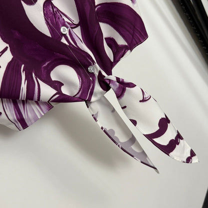 25 new printed tie shirt