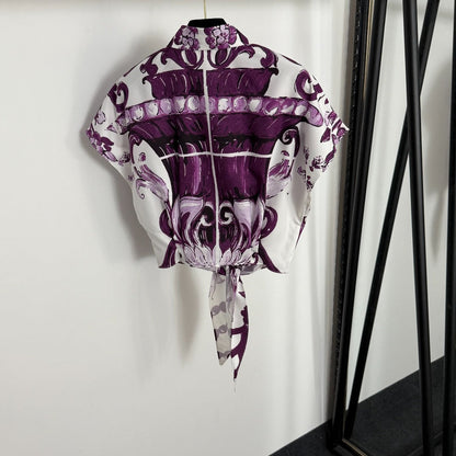 25 new printed tie shirt