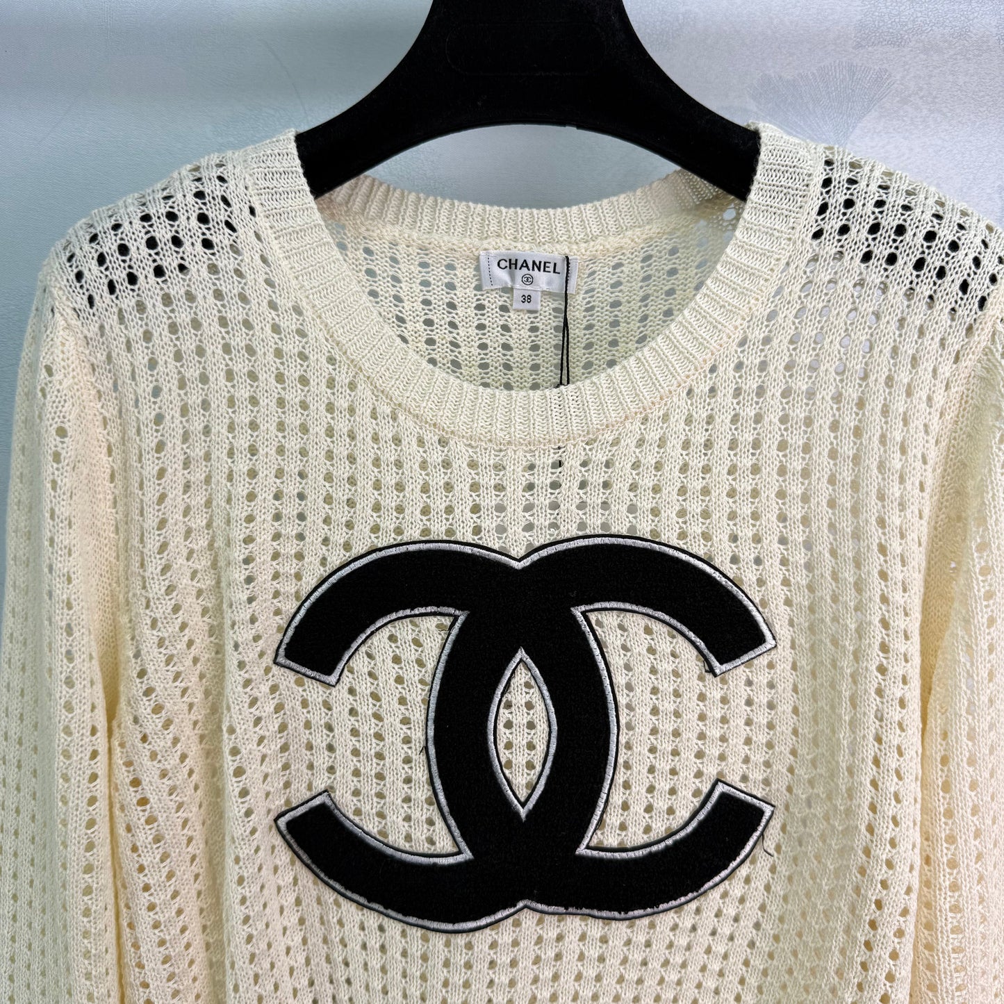 25fw new hollow knitted long sleeves