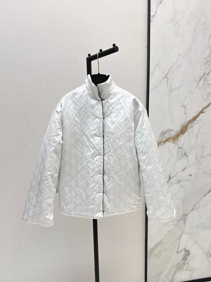 stand collar padded jacket