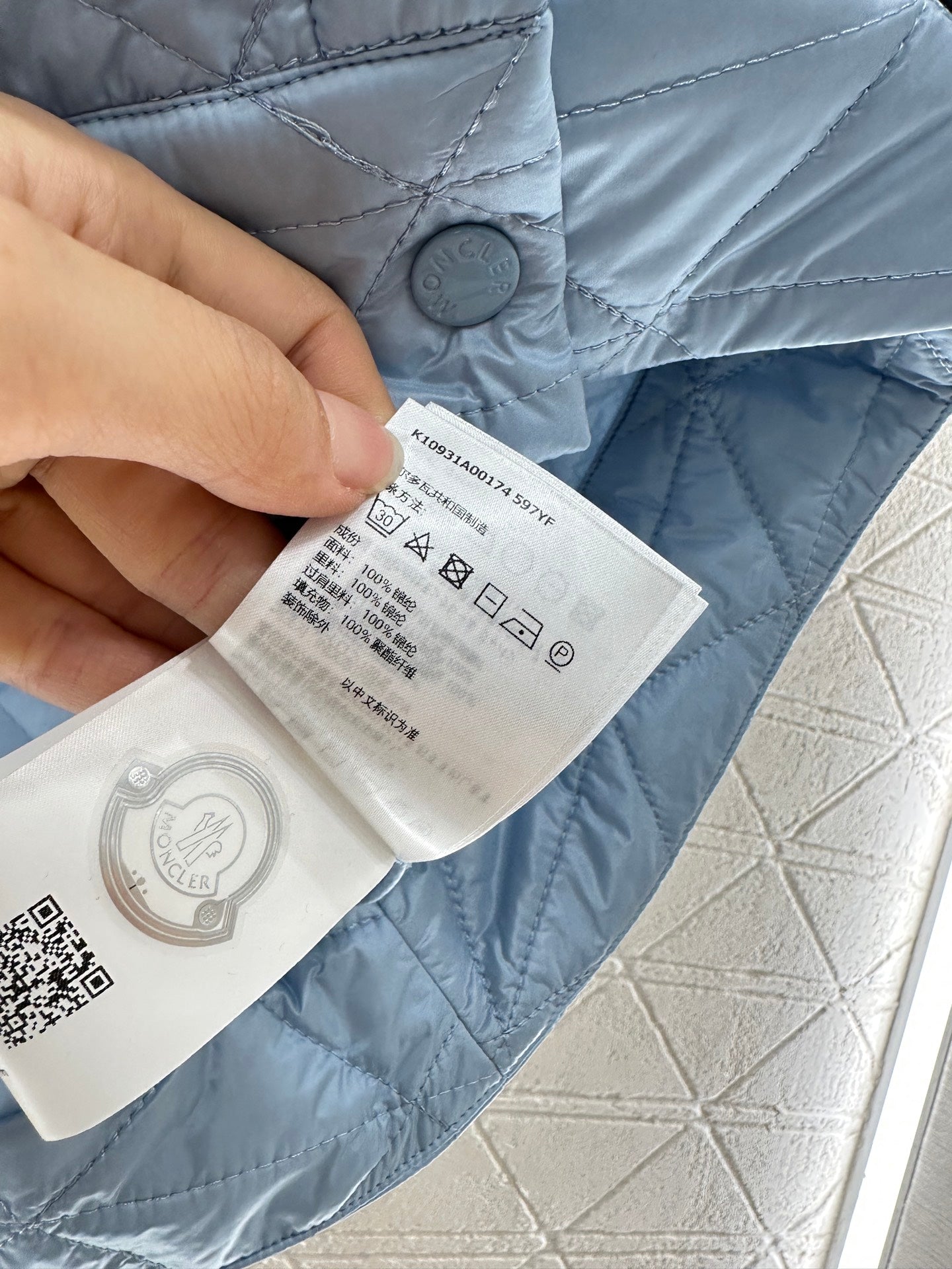 25fw new A-line rattan check cotton vest