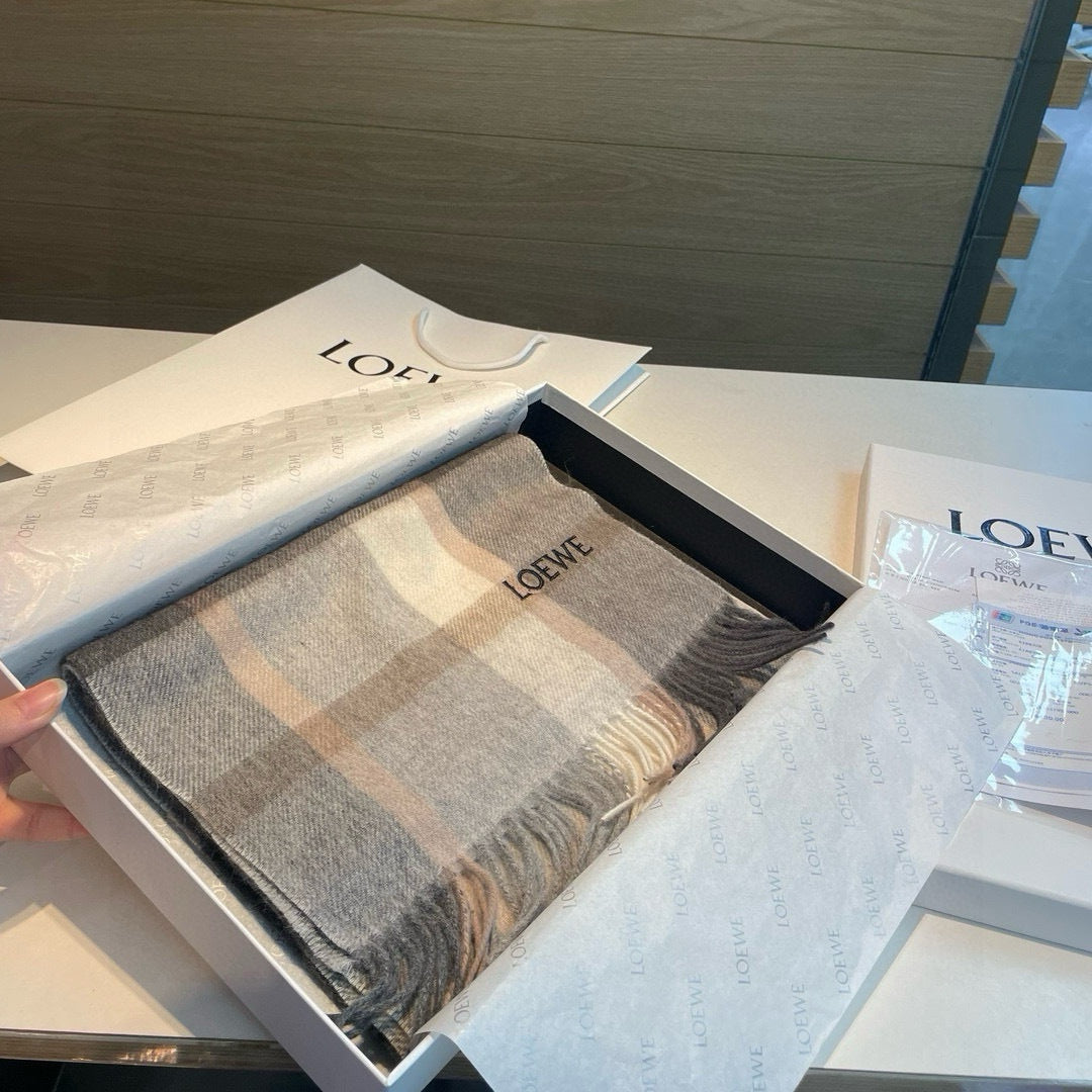 25 new plaid color matching scarf