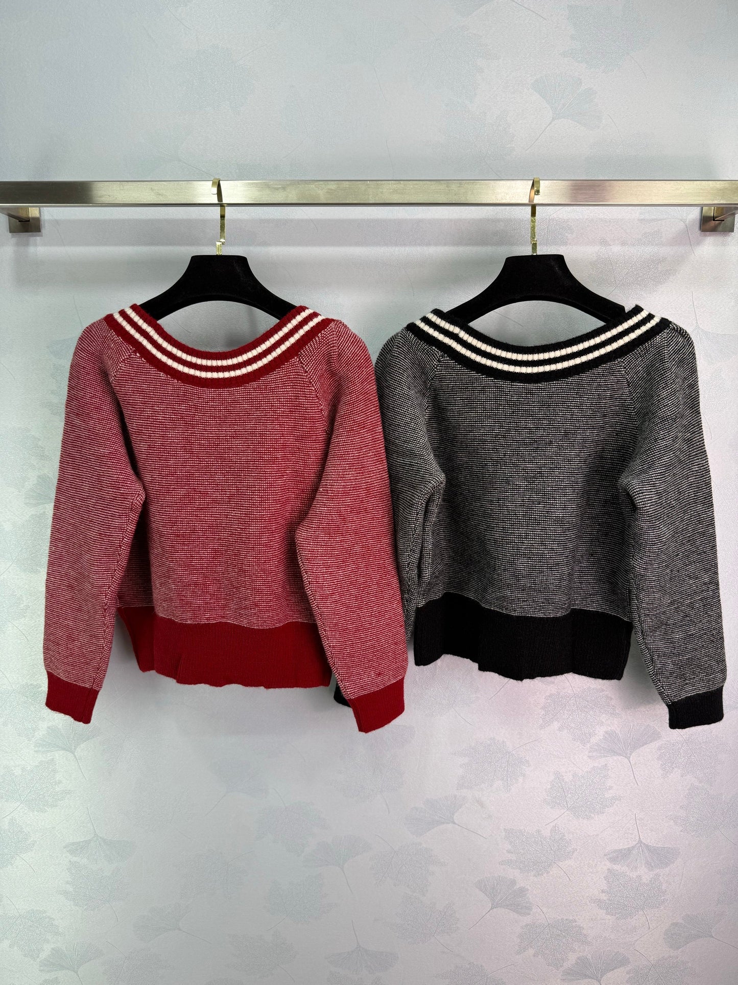 25fw new one-shoulder sweater