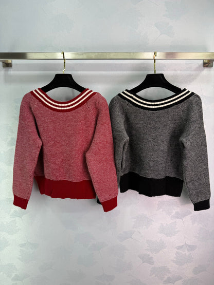 25fw new one-shoulder sweater