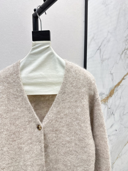 25fw new wool V-neck jacket