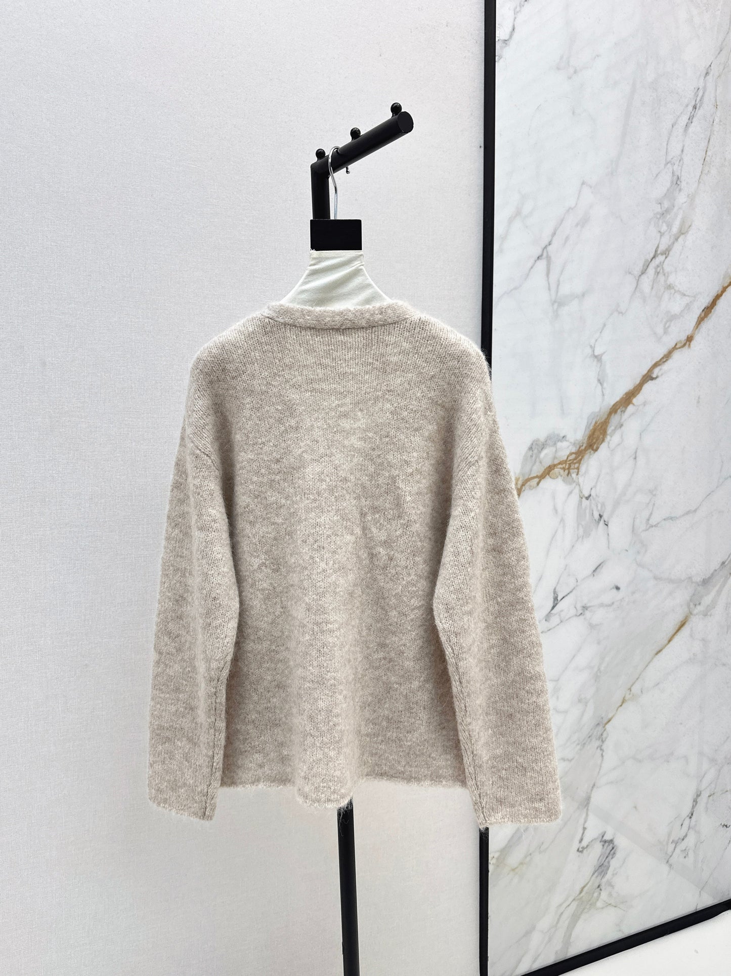 25fw new wool V-neck jacket