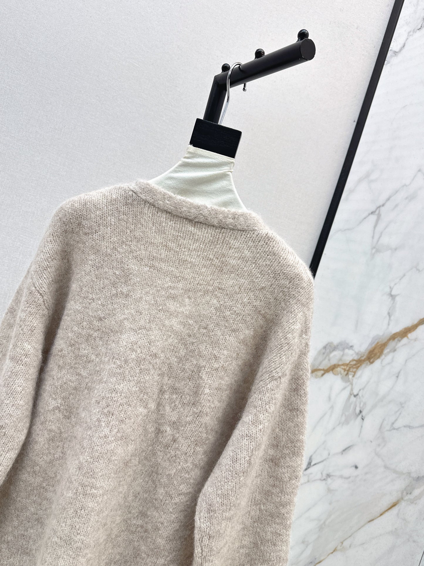 25fw new wool V-neck jacket