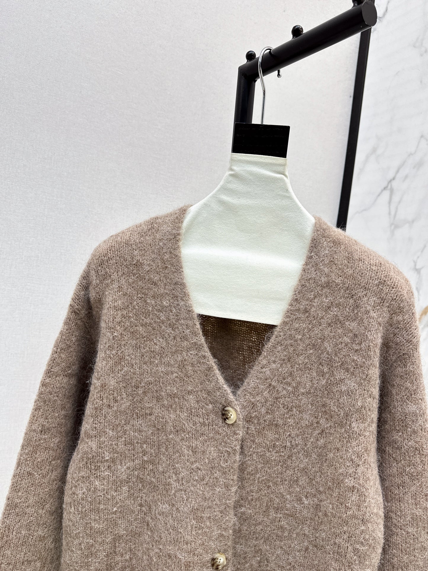 25fw new wool V-neck jacket