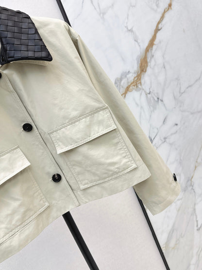 25fw new woven lapel jacket