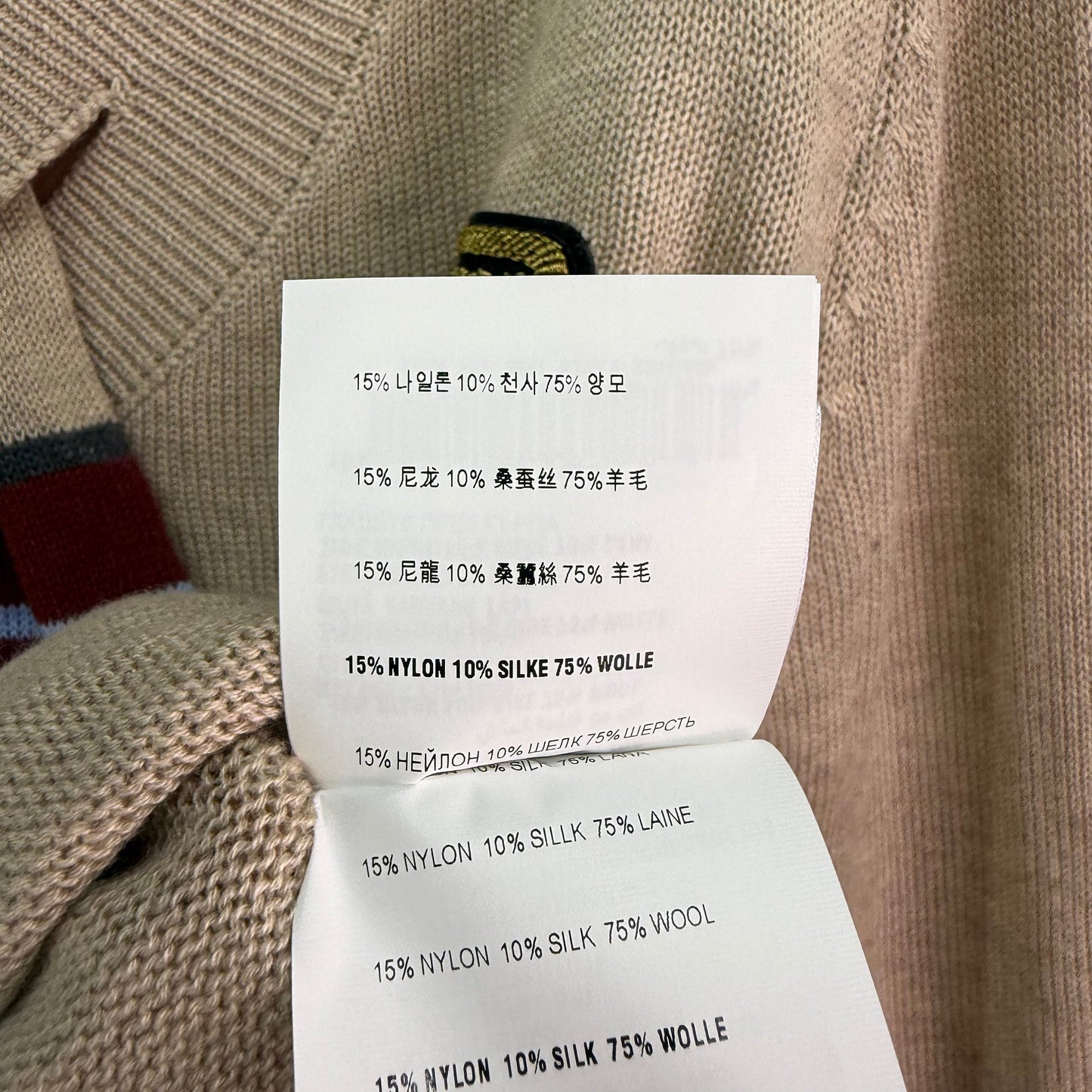 25fw new classic V-neck sweater