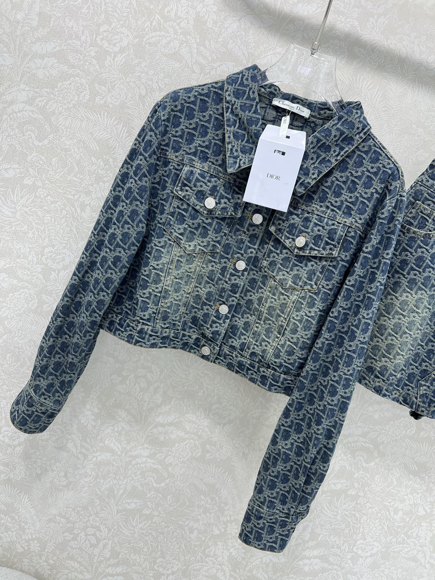 25fw new jacquard jacket with shorts suit