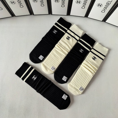 New embroidered socks