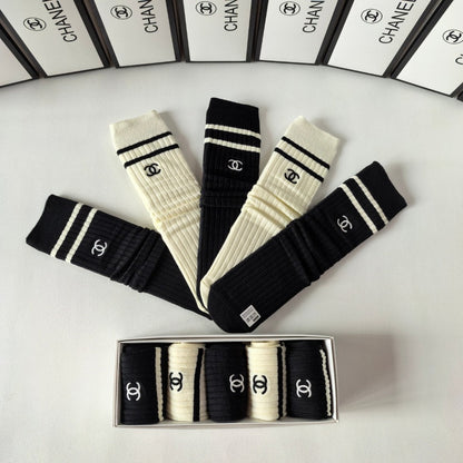 New embroidered socks