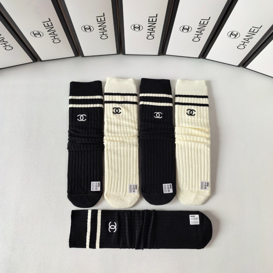 New embroidered socks