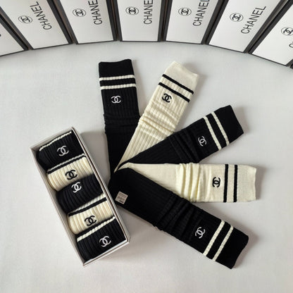 New embroidered socks