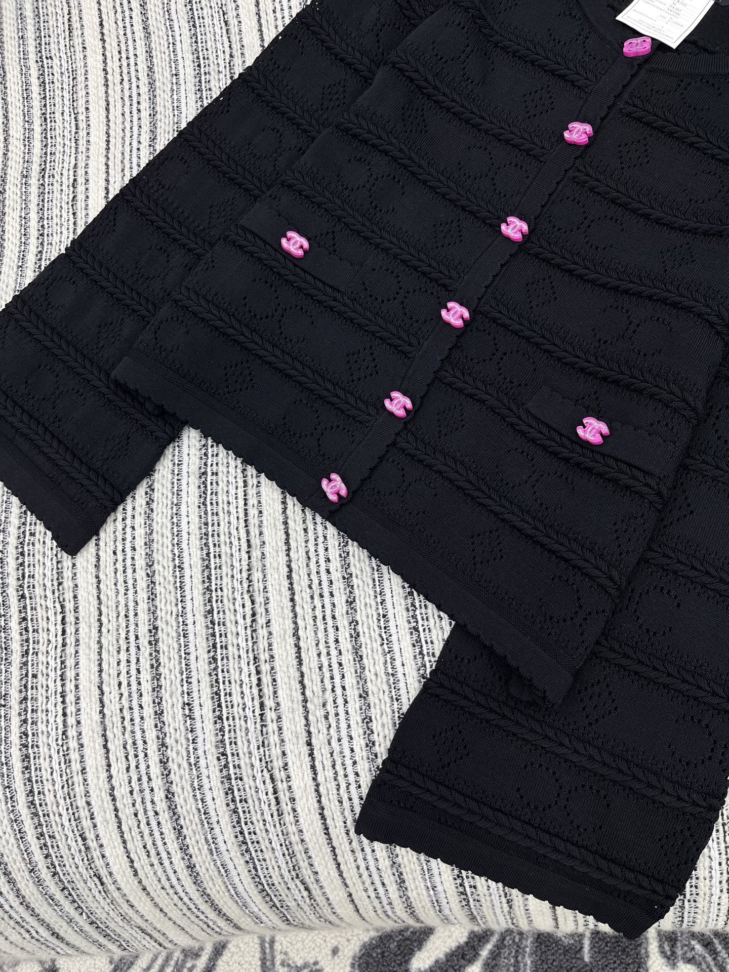 25fw new crochet round neck cardigan