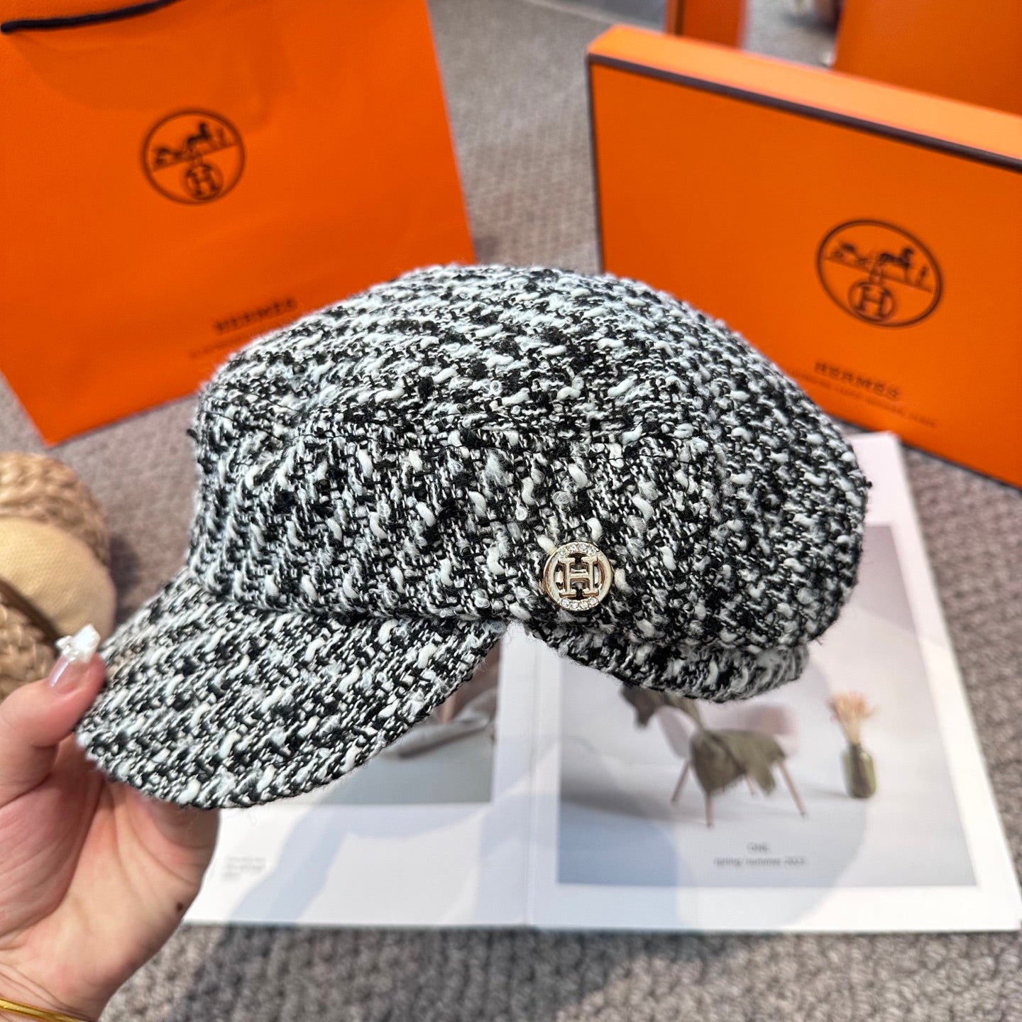 New duckbill painter's cap