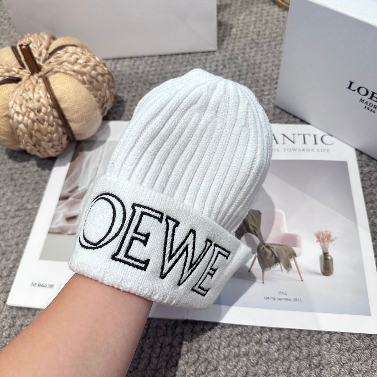 25fw new woolen hat