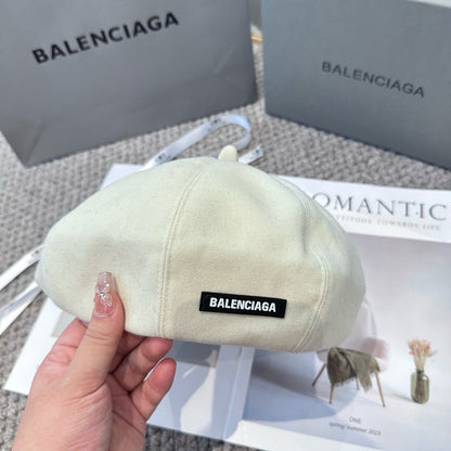 25fw classic letter beret