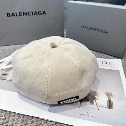 25fw classic letter beret