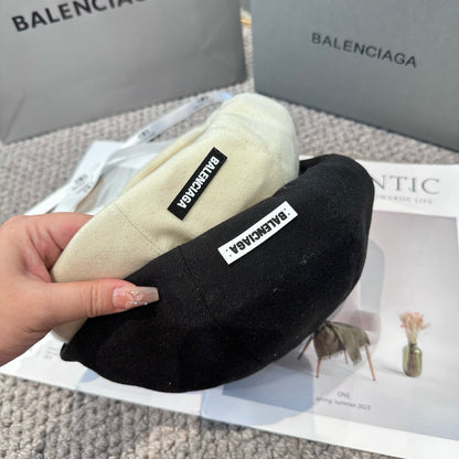 25fw classic letter beret