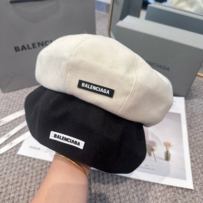 25fw classic letter beret