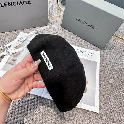 25fw classic letter beret