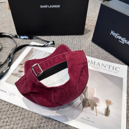 Letter embroidered baseball cap