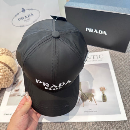 Embroidered lettering baseball cap