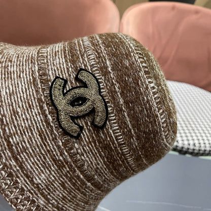 25 new mixed color knitted bucket hat