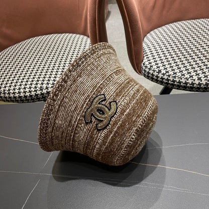 25 new mixed color knitted bucket hat