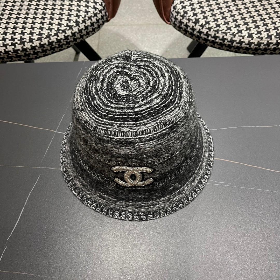 25 new mixed color knitted bucket hat