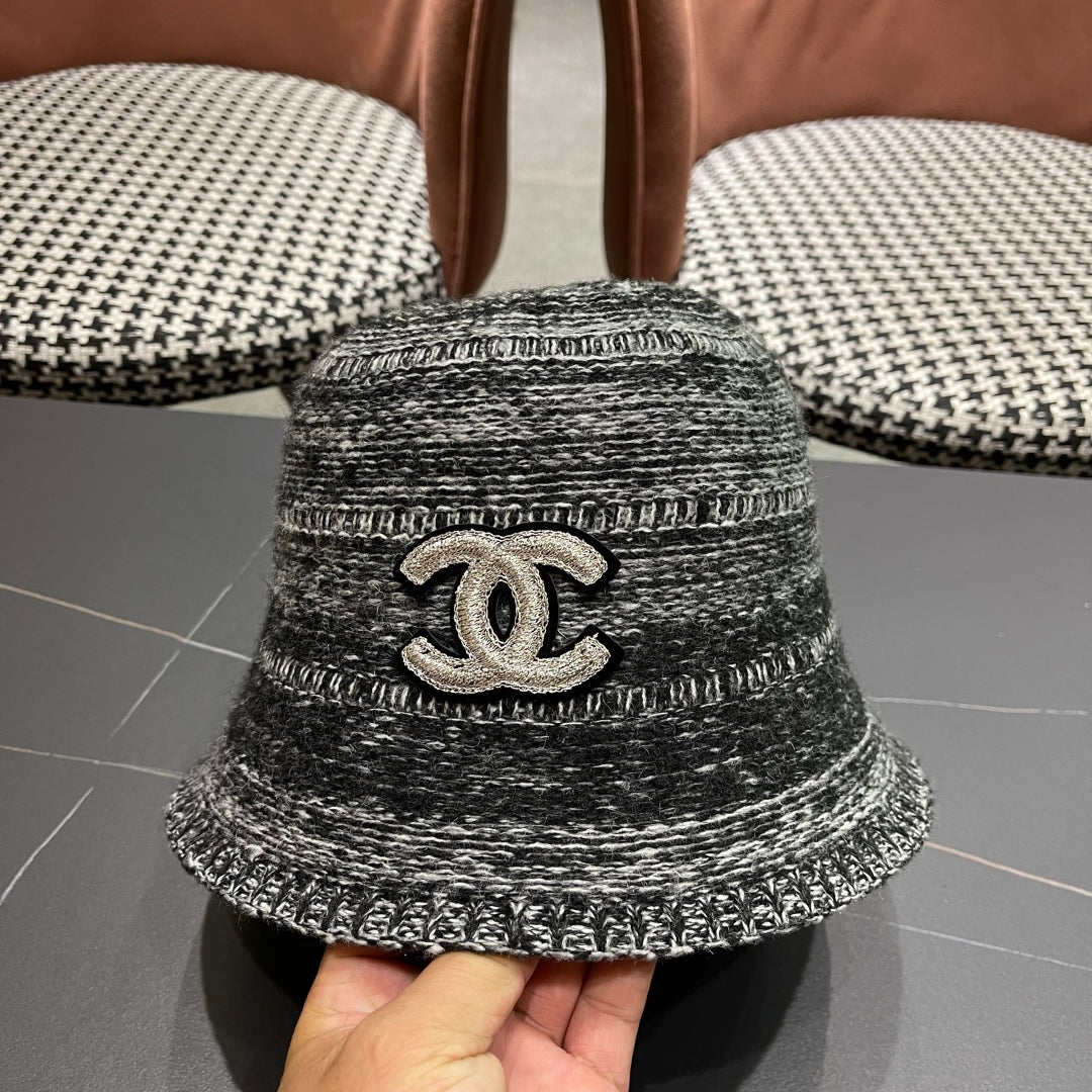 25 new mixed color knitted bucket hat