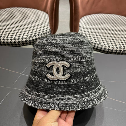 25 new mixed color knitted bucket hat